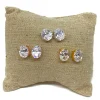 Orecchini a Lobo Punto Luce Big Ovale COLORE ARGENTO Dorato