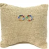 Orecchini a Lobo Round Multicolor Baguette