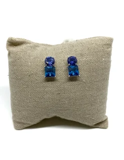 Orecchini Little Paris Blu