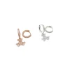 Orecchini Orsetto COLORE ARGENTO Bianco