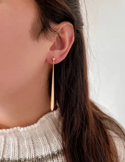 Orecchini Pendenti Aesthetic Line COLORE ARGENTO Dorato