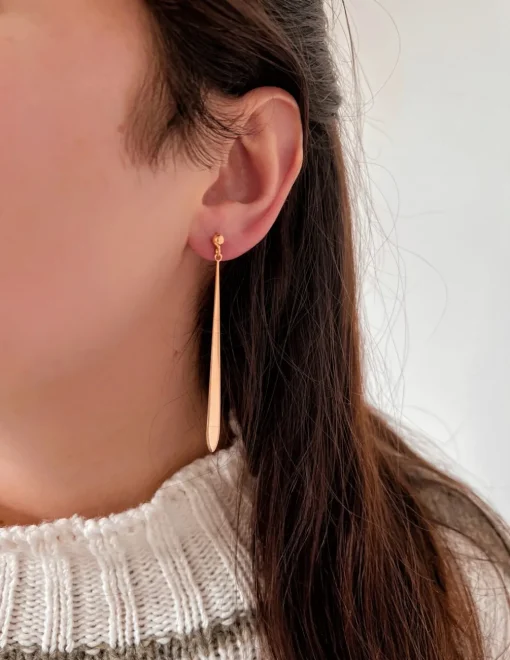 Orecchini Pendenti Aesthetic Line COLORE ARGENTO Dorato