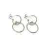 Orecchini Pendenti Greece COLORE ARGENTO Bianco