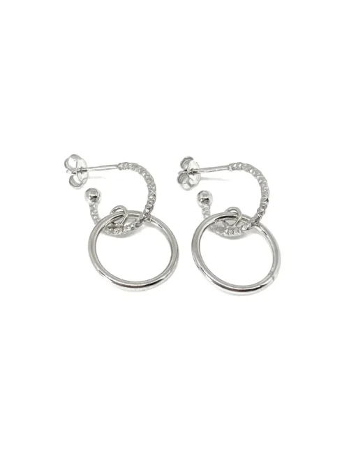 Orecchini Pendenti Greece COLORE ARGENTO Bianco