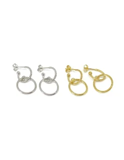 Orecchini Pendenti Greece COLORE ARGENTO Bianco