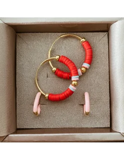 Set Orecchini Red Passion