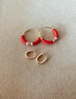 Set Orecchini Red Passion