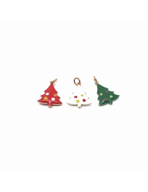 Soggetto Christmas Tree COLORE ARGENTO Rosè COLORE SMALTO bianco